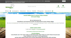 Desktop Screenshot of hartmanns-putenhof.de